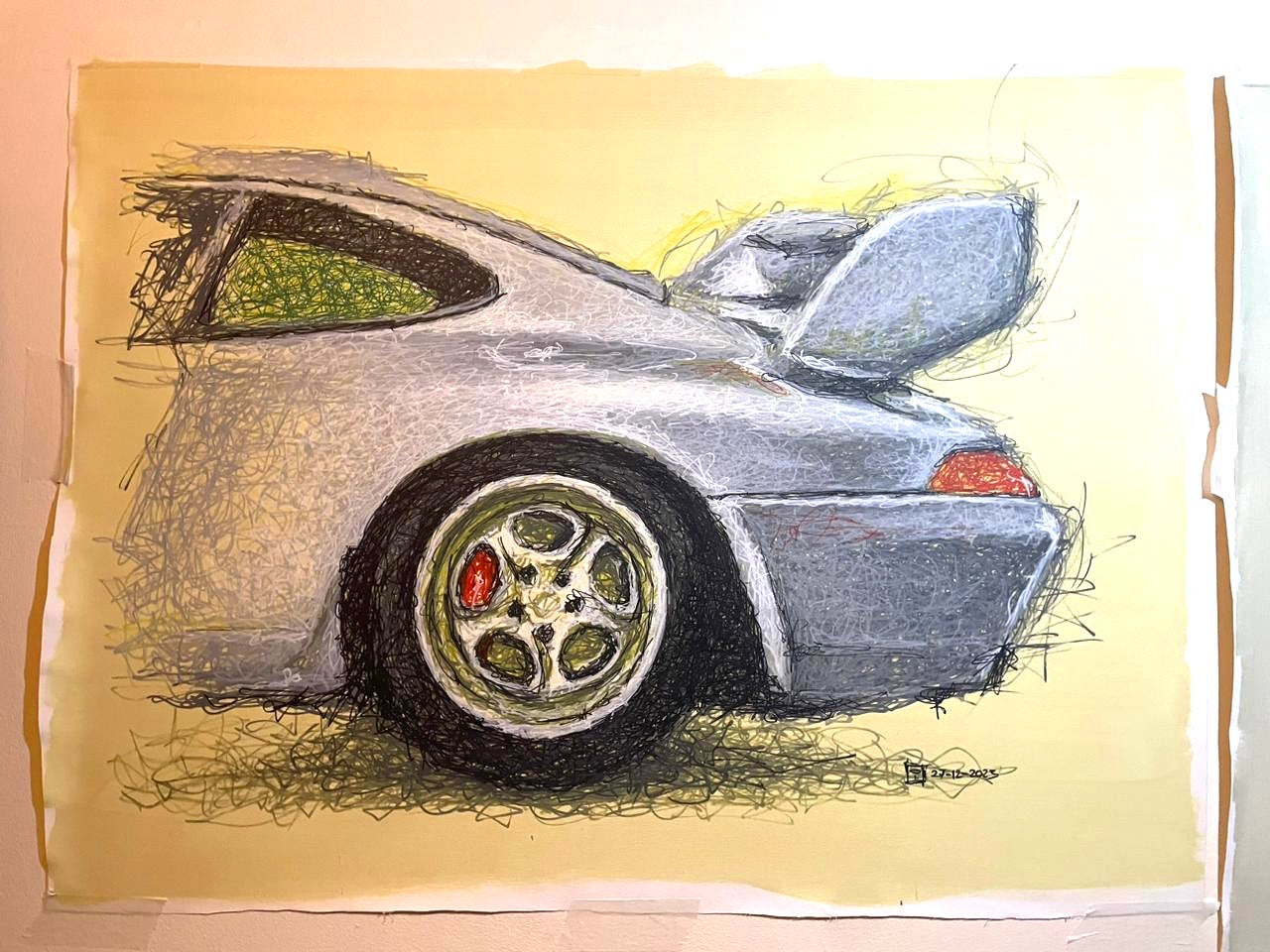 Porsche 993 Carrera RS (Silver)